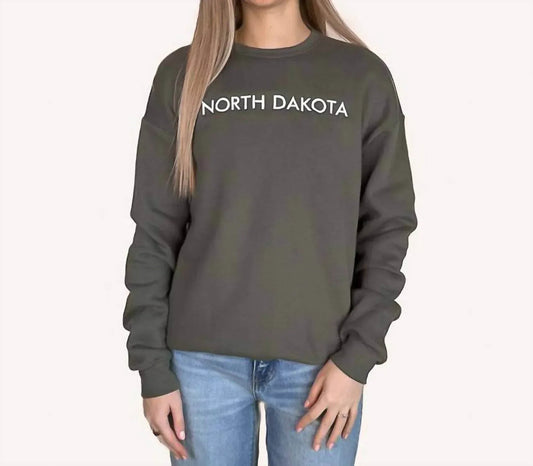 Embroidered Fleece Sweatshirt