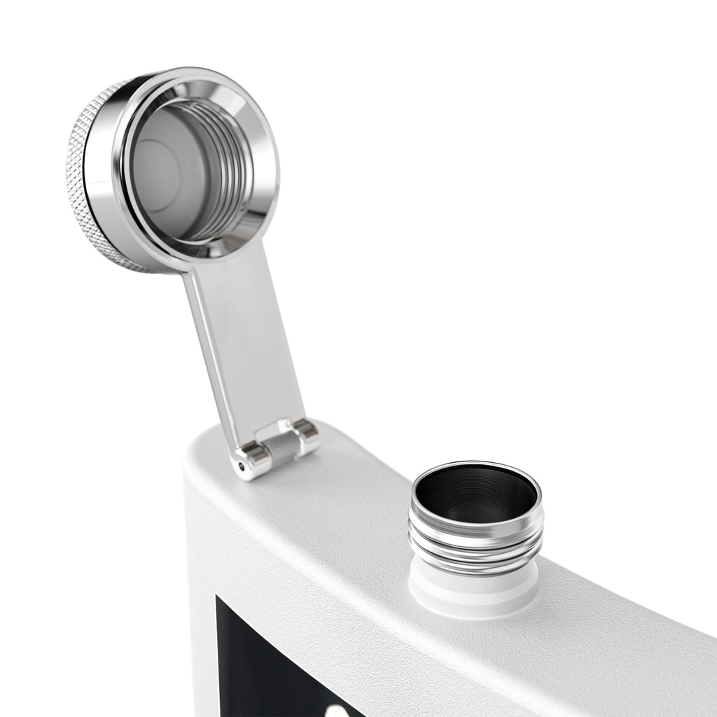 "Body by Brisket" Stainless Steel Flask – 6 oz
