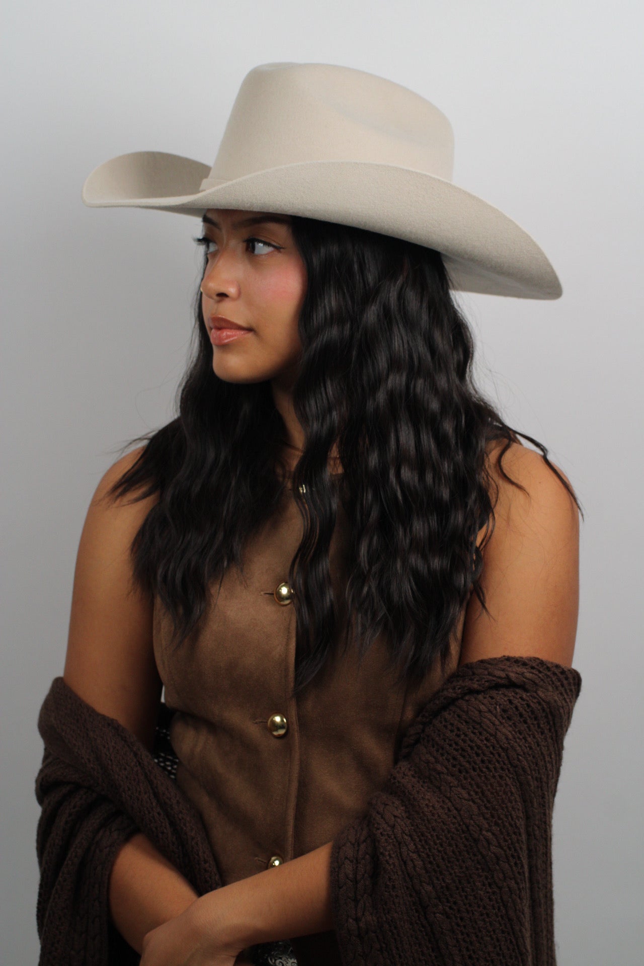 Mustang Cowboy Hat - Cream