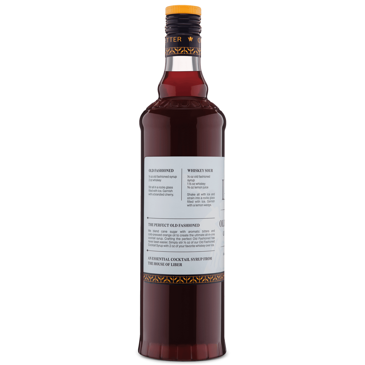 Old Fashioned Cocktail Syrup