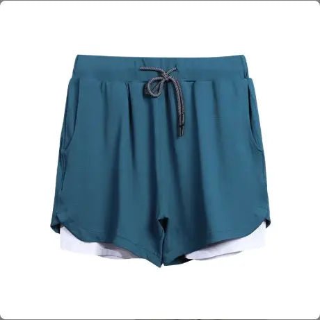 Men's Quick Dry 2-in-1 Gym Shorts with Liner
