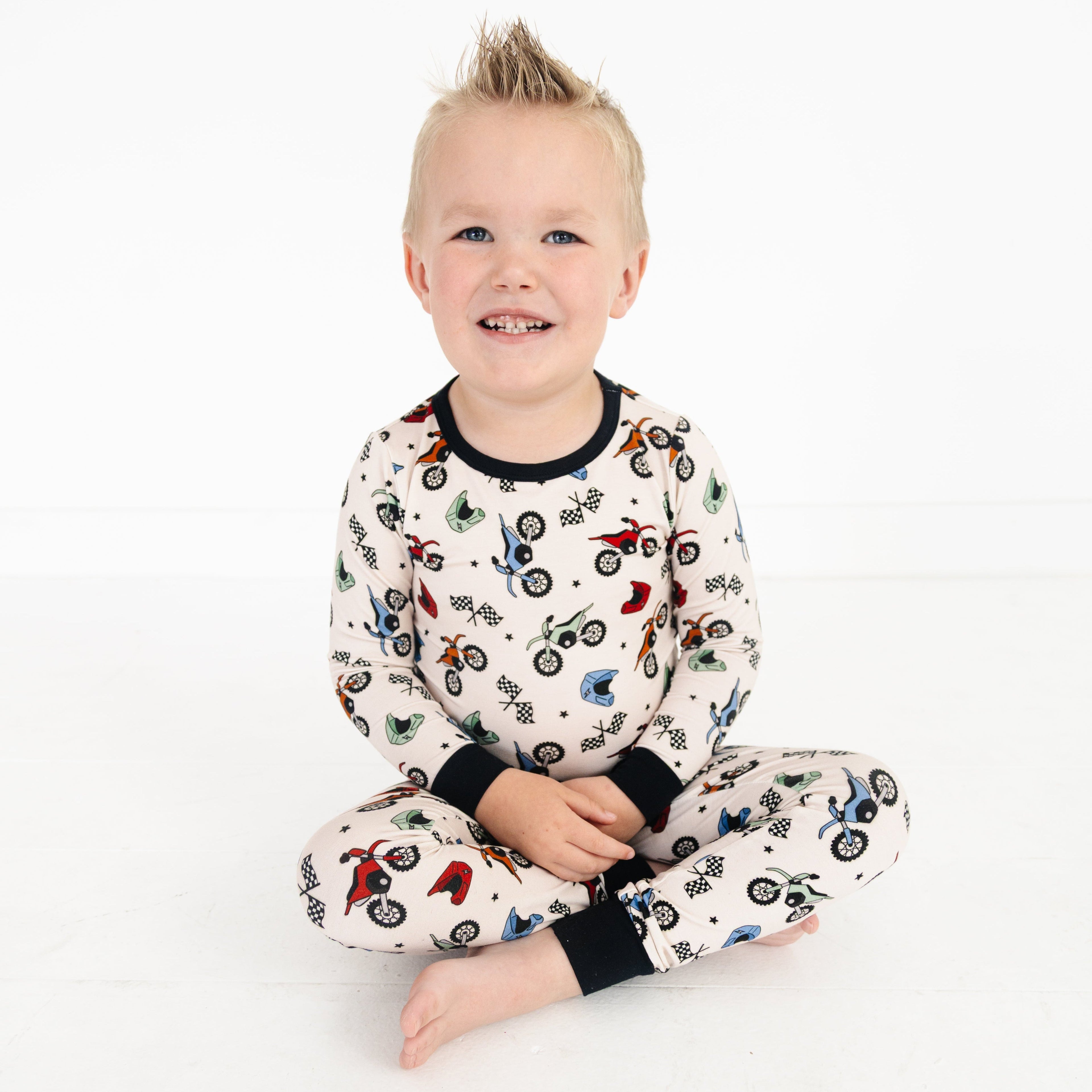 Little Racers Two Piece Pajama Set