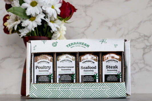 Mediterranean Inspired Seasonings Gift Set