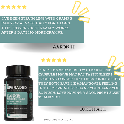 Upgraded Cramp and Migraine Relief