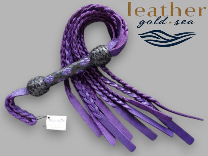 Purple Flogger – Handmade & Made in USA