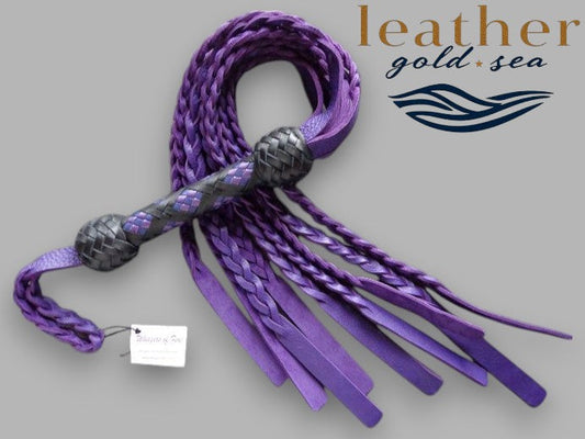 Purple Flogger – Handmade & Made in USA