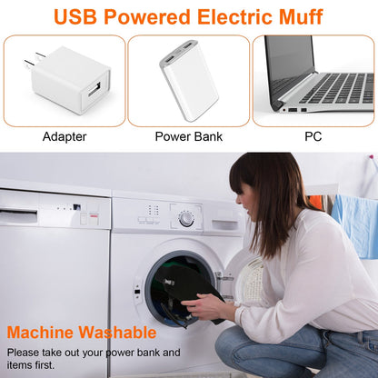 Electric Heated Hand Muff Hand Warmer
