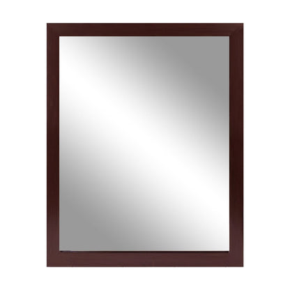 Wooden Frame Modern Wall Mirror