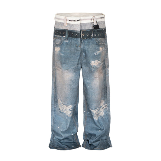 WIDEBOY SAGGED DENIM