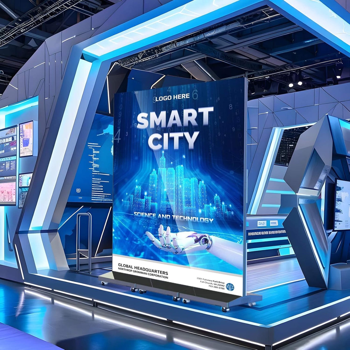 80-Inch Commercial Ultra-High Resolution LED Digital Advertising Signage Display (SAK50816)