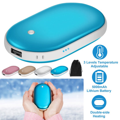 Portable Hand Warmer & 5000mAh Power Bank