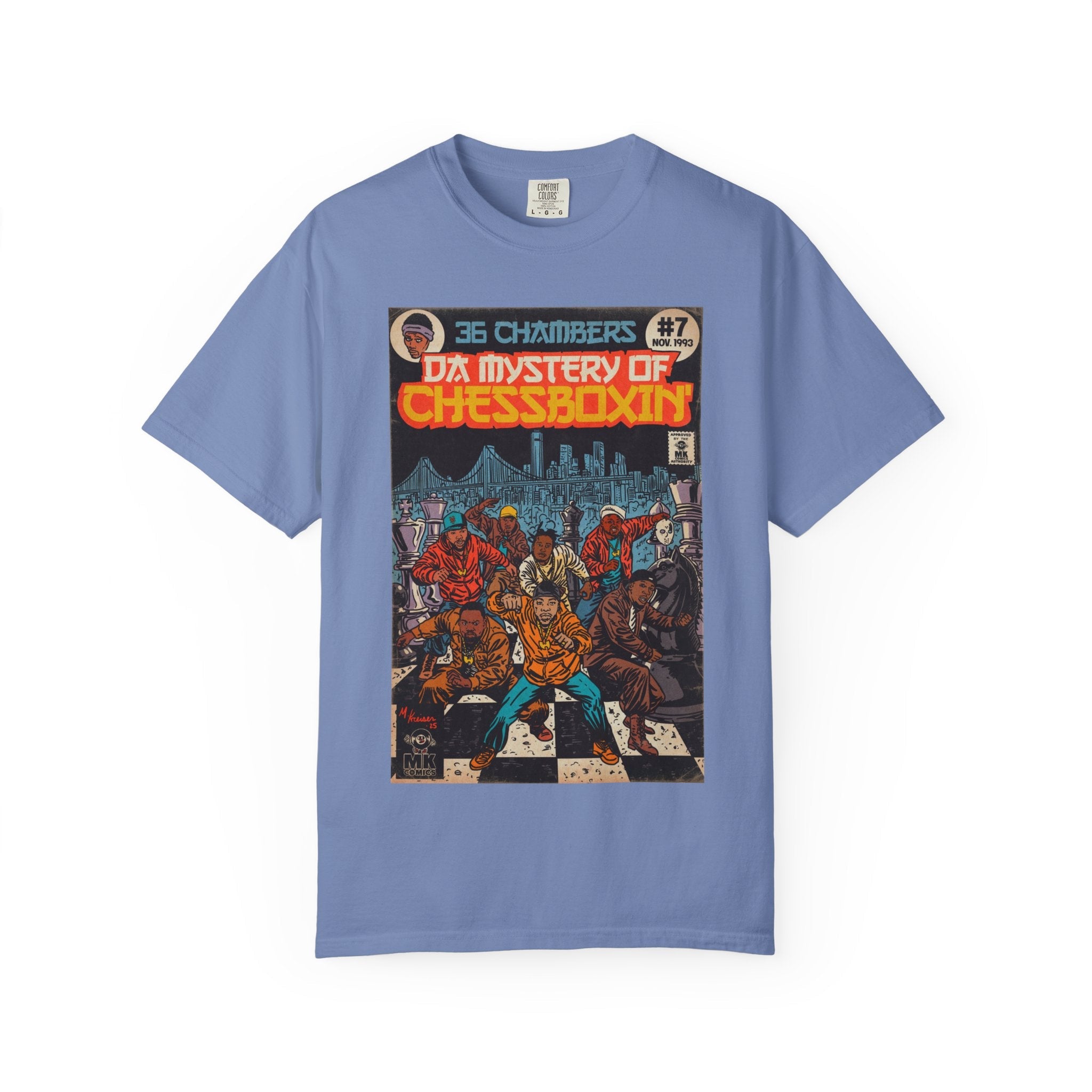 Da Mystery of Chessboxin - Unisex Comfort Colors T-shirt | Hip Hop Graphic Cotton Oversized Streetwear Tee