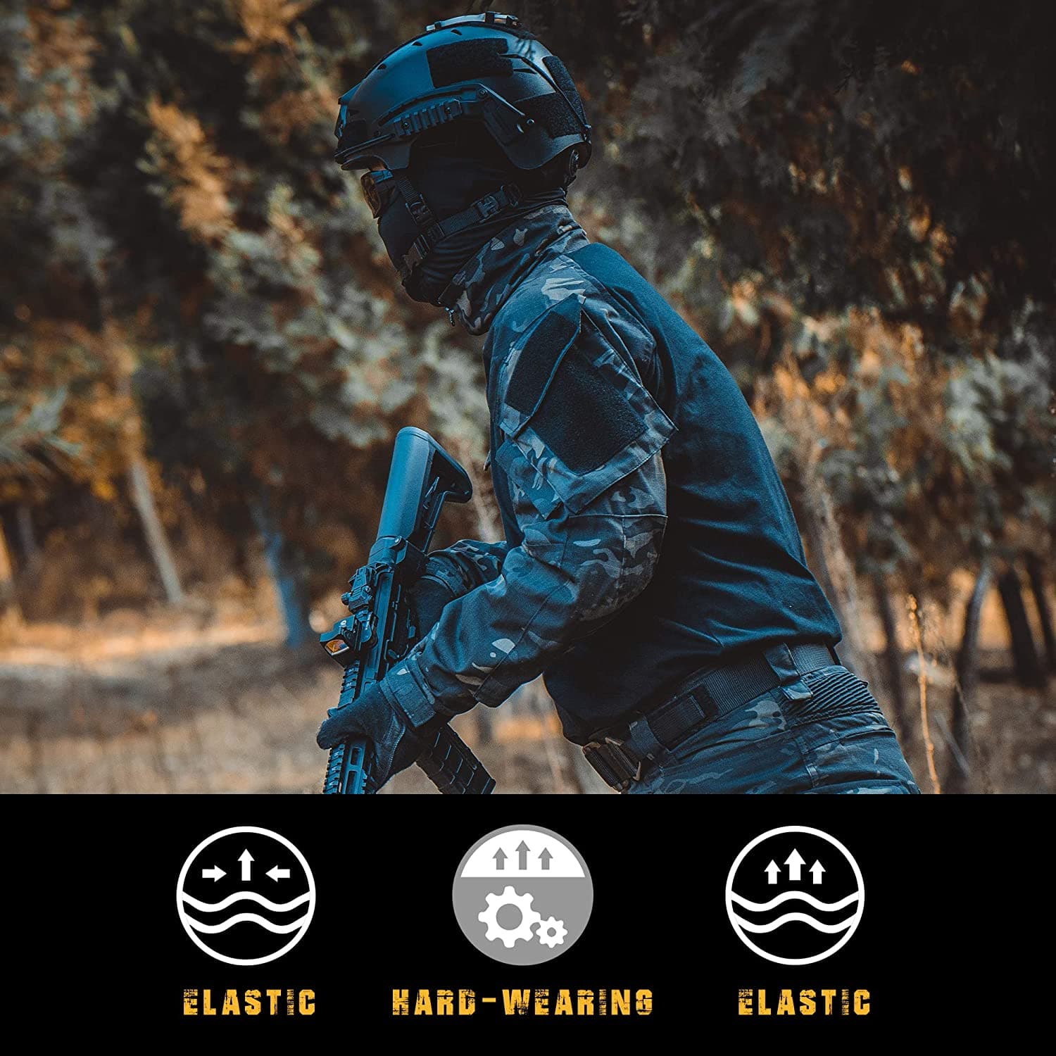 Army Tactical Desert Combat Shirt With Elbow Pad - G3