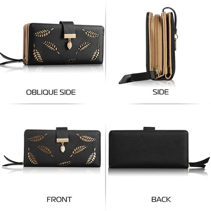 Ladies Long Leather Wallet