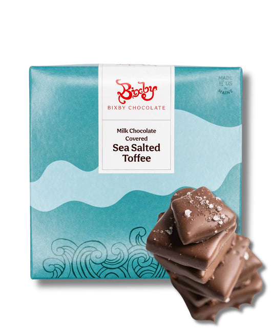 Milk Chocolate Sea Salt Toffee
