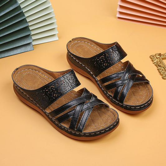Boho Chic Wedge Sandals for Summer