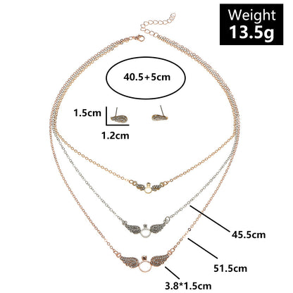 Cold Wind Simple Personality All-match Jewelry Set