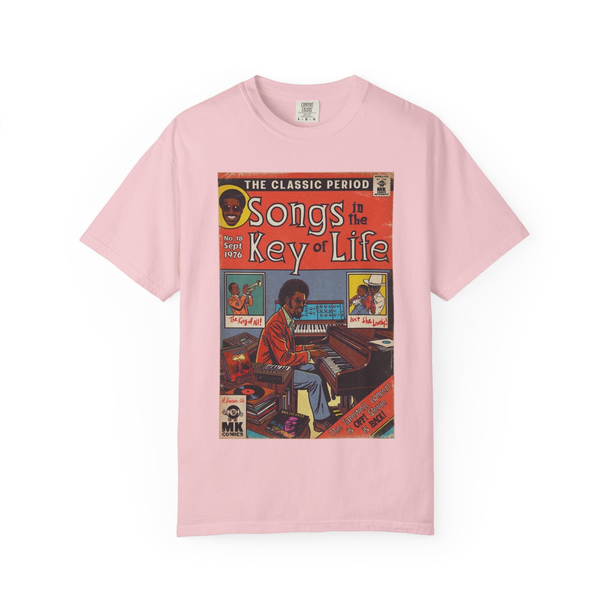 Songs in the Key of Life - Unisex Comfort Colors T-shirt