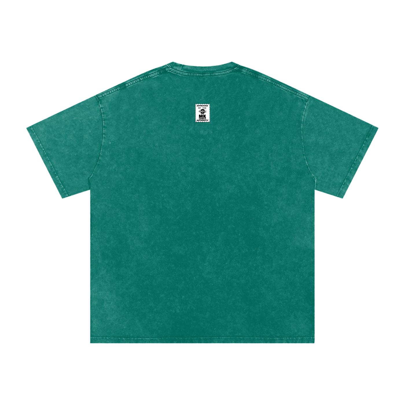 Maneater - Snow Washed Oversized Cotton T-Shirt