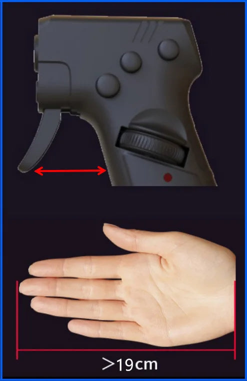 Gun Style Vertical Gaming Mouse