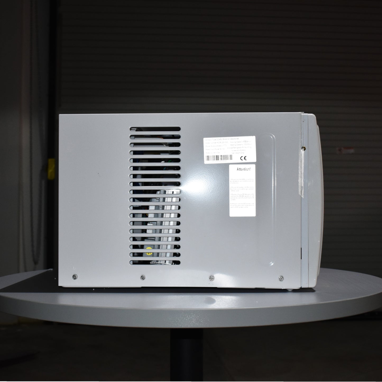 48V DC Window Air Conditioner & Heater