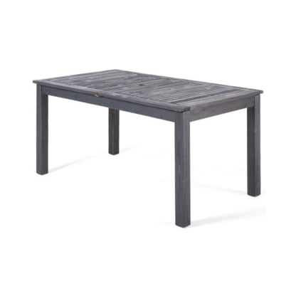 Alora 9-Piece Outdoor Dining Set With Extendable Acacia Wood Patio Table (SAK75134)