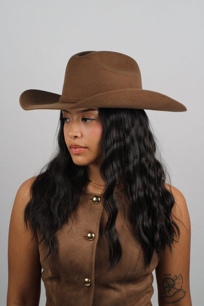 Mustang Cowboy Hat - Caramel