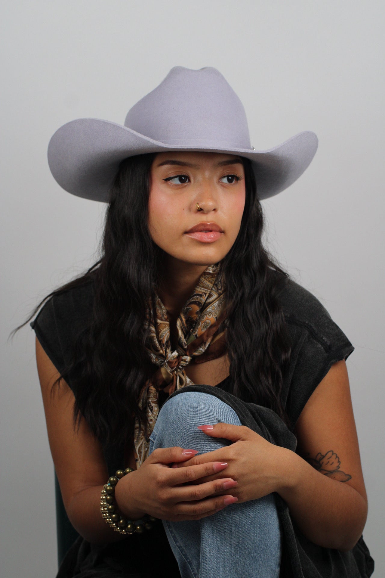 Mustang Cowboy Hat - Ice Gray