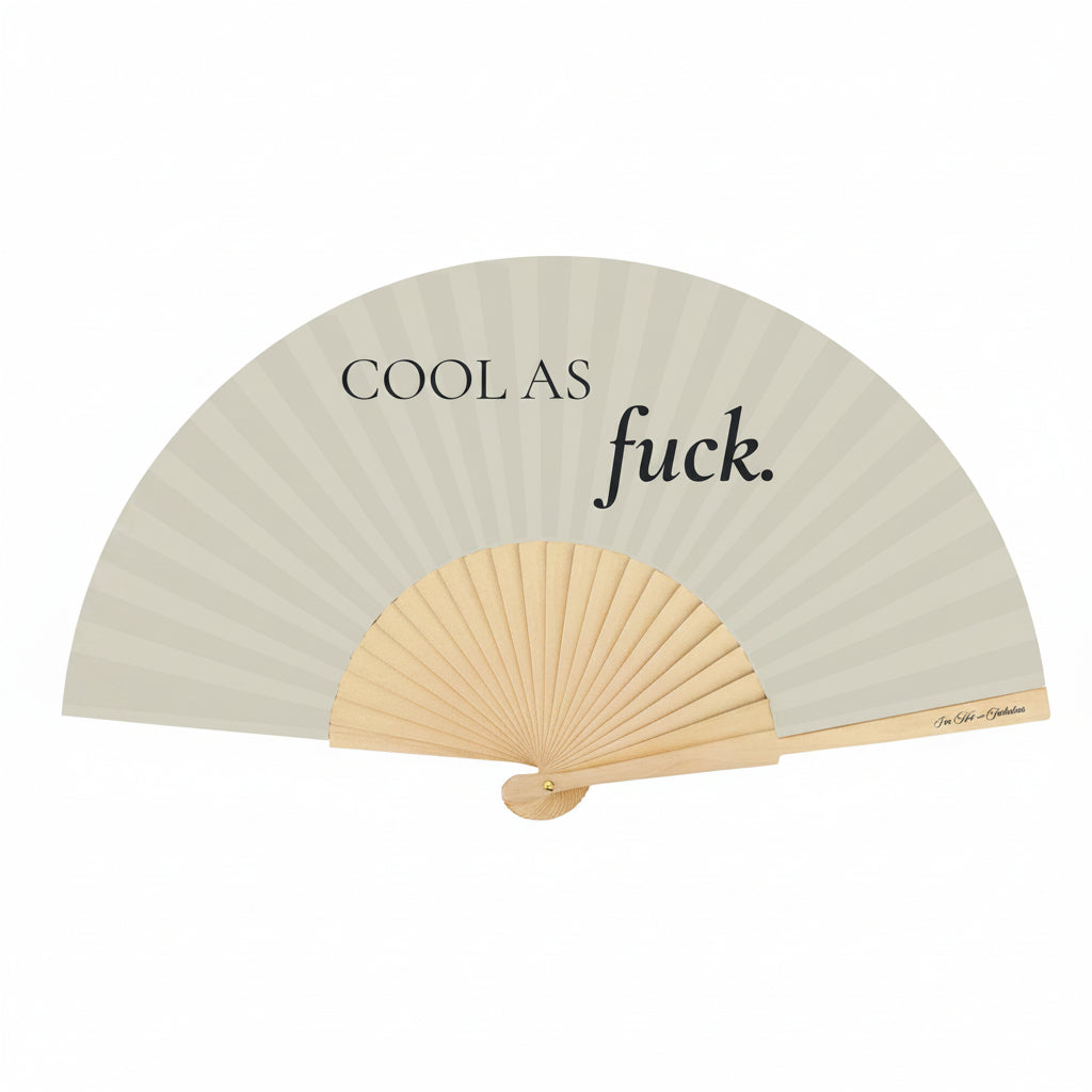 Cool as F*ck Hand Fan