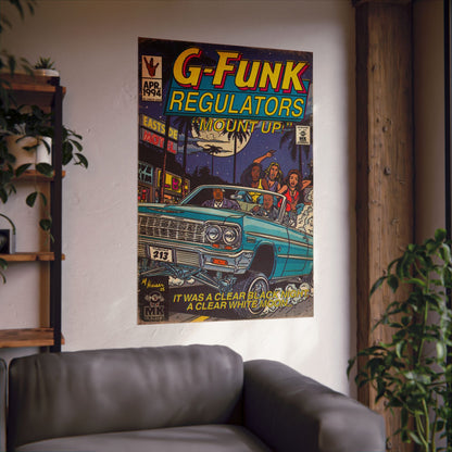 Regulate - Matte Vertical Posters