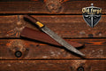 Premium Damascus Fillet Knife – Exotic Wood Handle