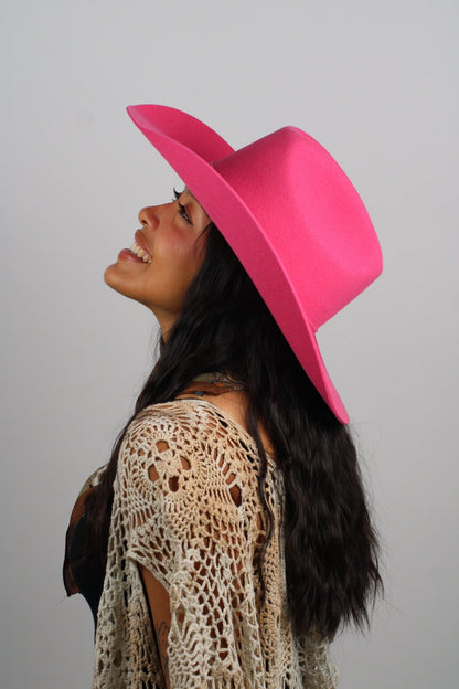 Mustang Cowboy Hat - Pink