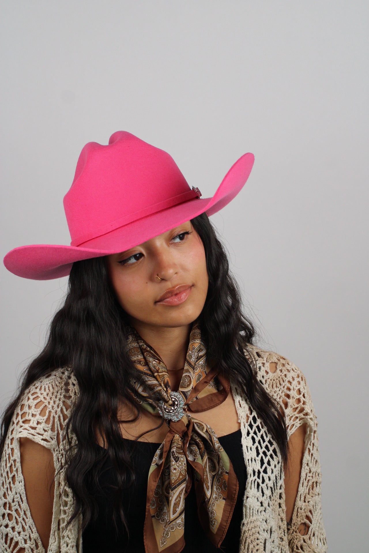 Mustang Cowboy Hat - Pink