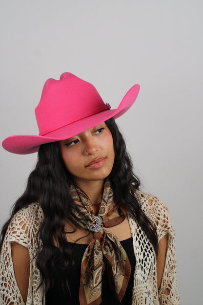 Mustang Cowboy Hat - Pink