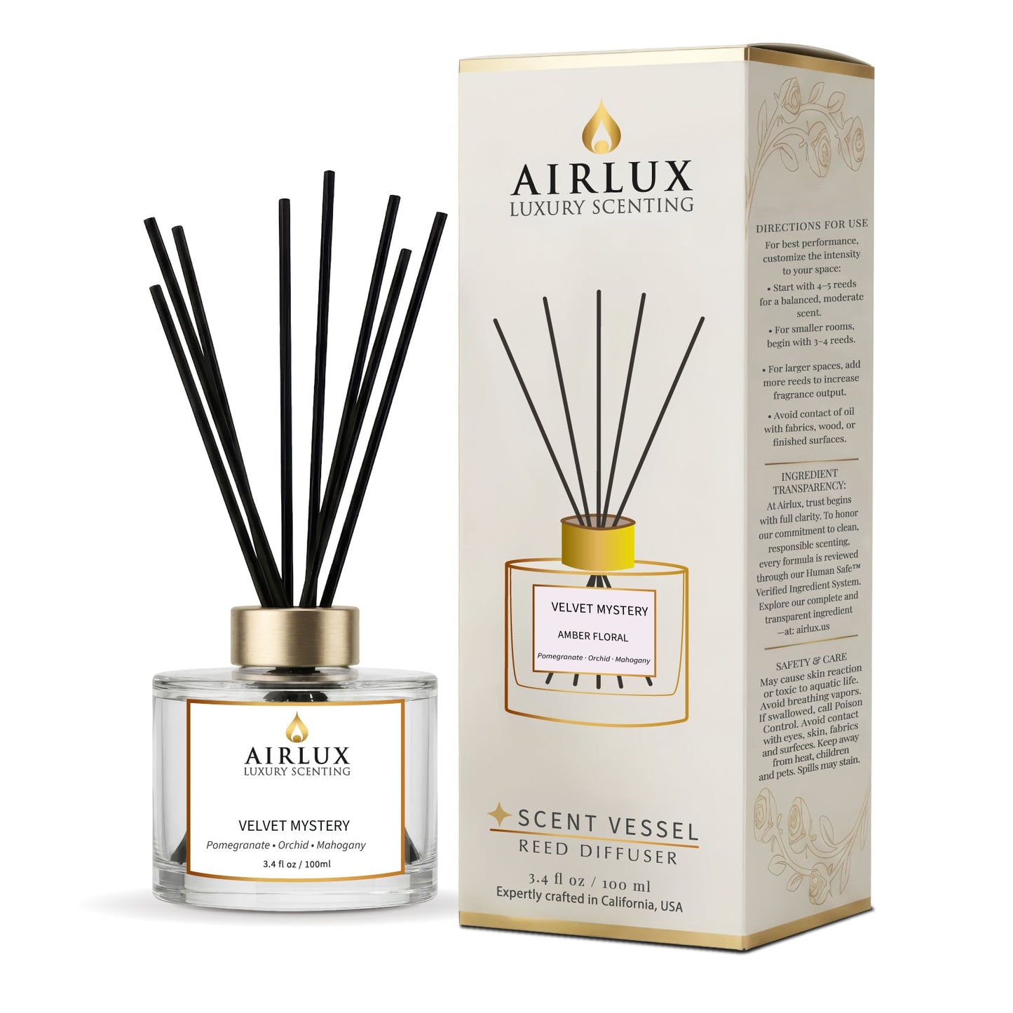 Airlux Signature Aroma Oil No. 85 Velvet Mystery