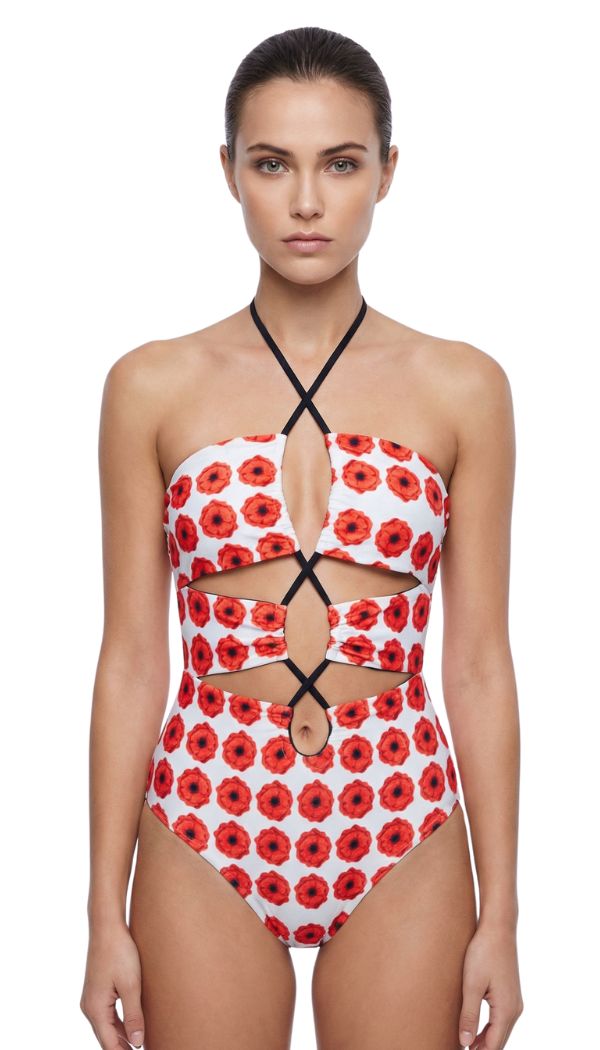 Anastasiya One Piece Cut-Out Swimsuit