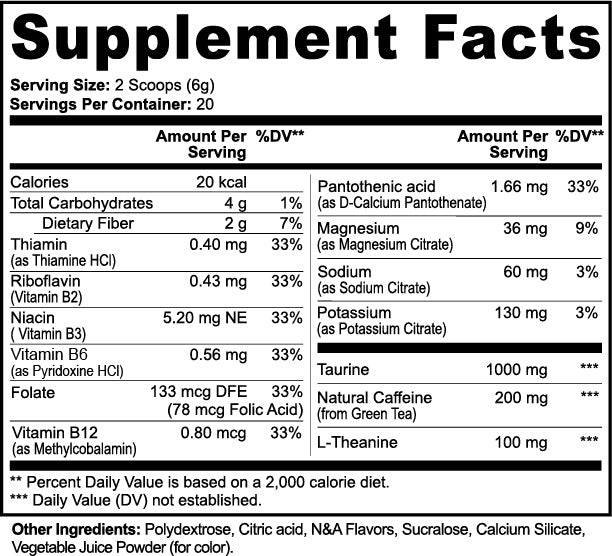 ENERGY POWDER - YUZU