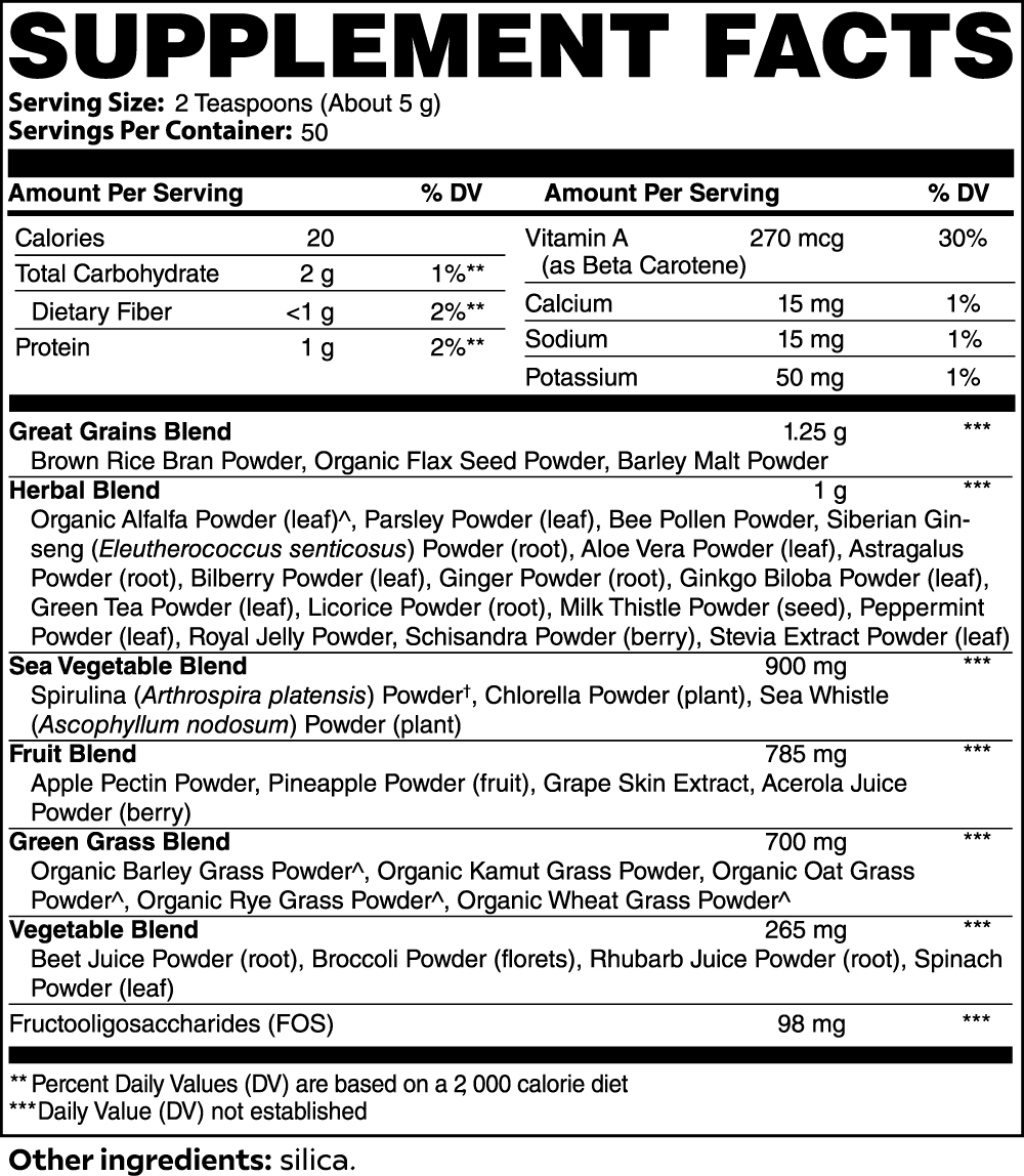 SMOOTHIE GREENS