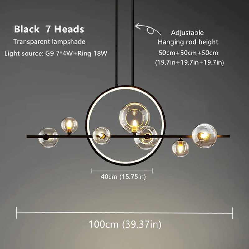 ARCHIPELAGO Fixture Linear Chandeliers | 3CARATS