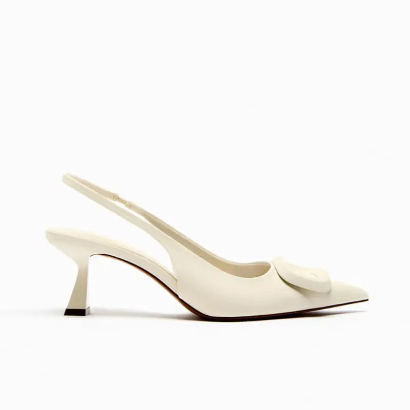 Elegant Women's Slingback High Heels with Pointed Toe