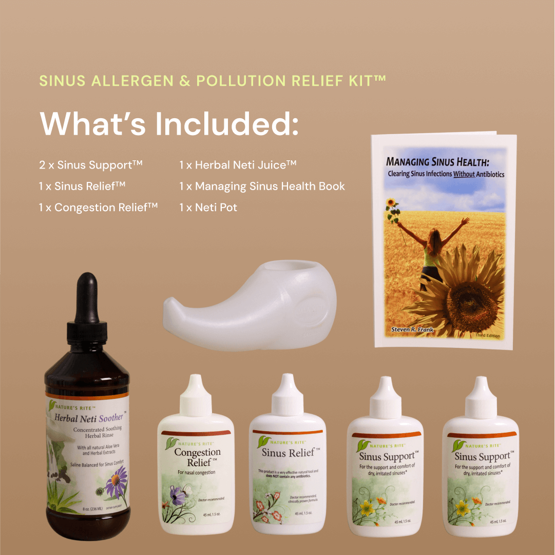 Sinus Allergen & Pollution Relief Kit™