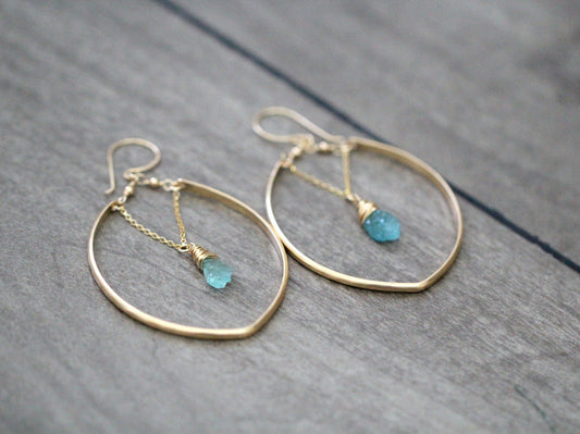 Iris Hoops  ( As Seen On God Friended Me )