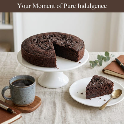 Andy Anand Sugar-Free Triple Chocolate Cake, Gluten-Free, 2.6 lb – Keto & Diabetic-Friendly, No Preservatives, Birthday & Holiday Gift Box