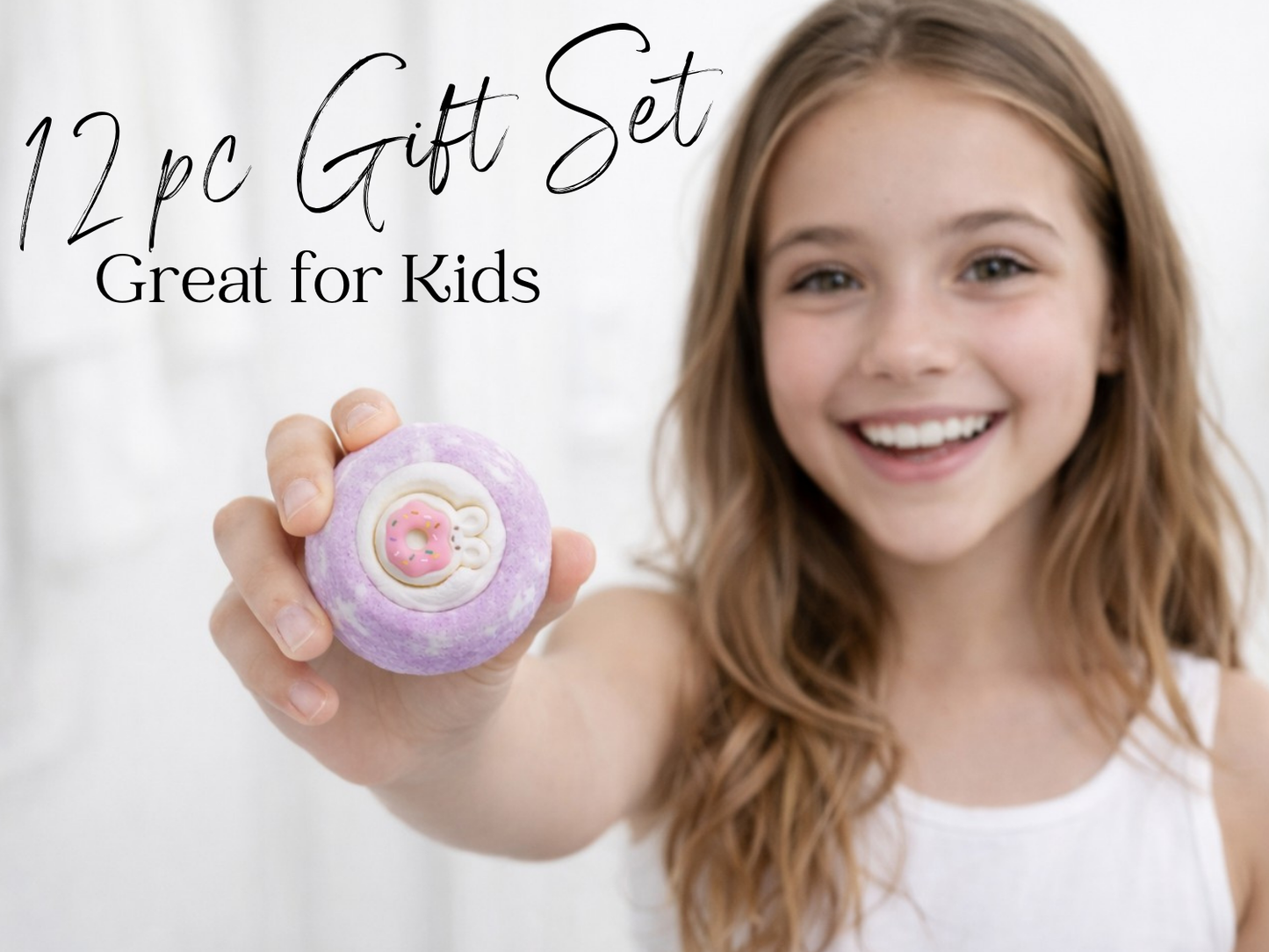 EvolutionUSA 12pc Bloom Bath Bombs with Toys