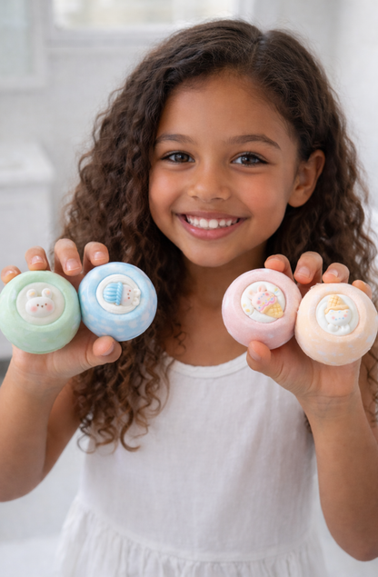 EvolutionUSA 12pc Bloom Bath Bombs with Toys