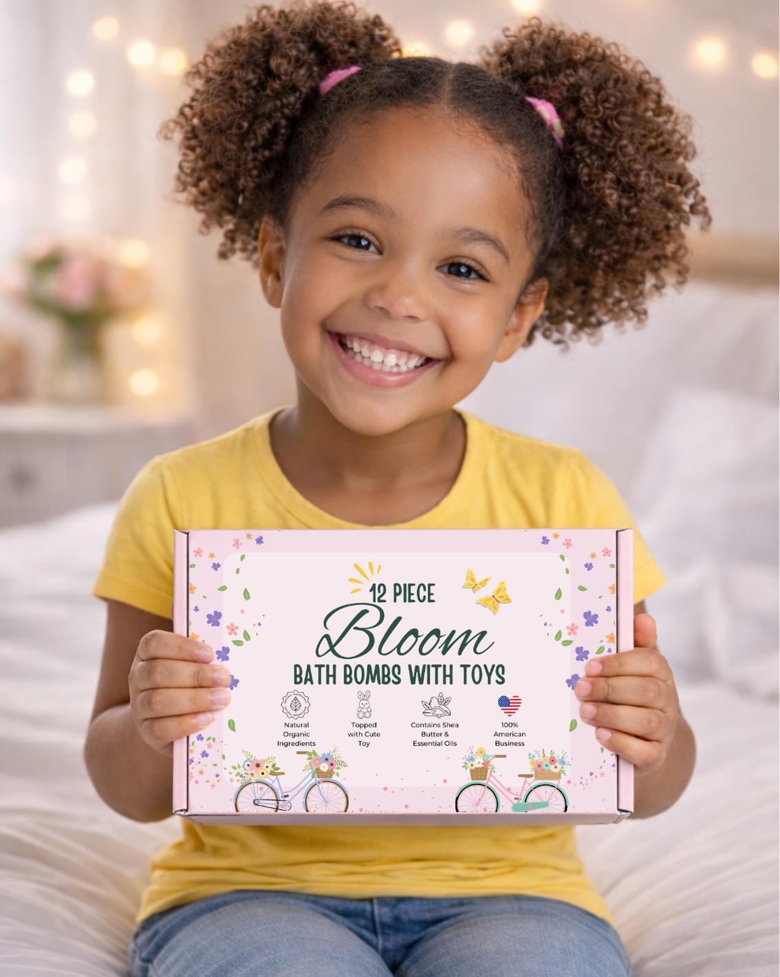 EvolutionUSA 12pc Bloom Bath Bombs with Toys