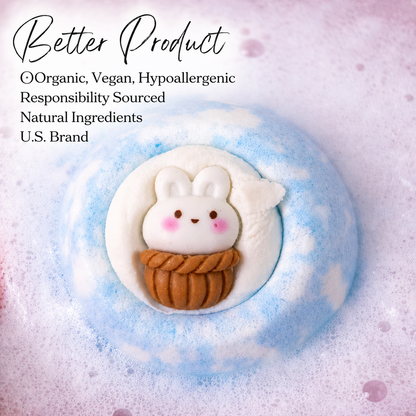 EvolutionUSA 12pc Bloom Bath Bombs with Toys