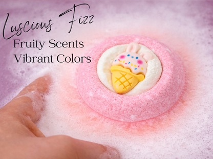 EvolutionUSA 12pc Bloom Bath Bombs with Toys
