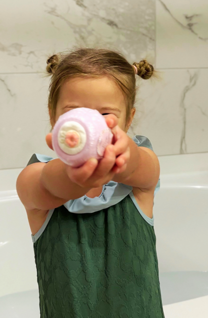 EvolutionUSA 12pc Bloom Bath Bombs with Toys, Adorable Girl Bath Bomb Set, Bubbly Kids Bathbombs, Fizzy Bath Ball, Kids Bath Bombs for Girls, Childrens Bath Bomb Set Easter, Valentines Gift