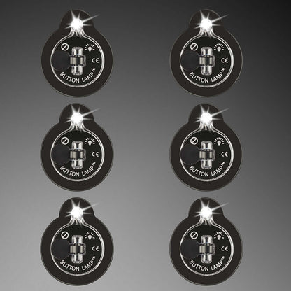 BUTTON LAMP Adhesive LEDs Light Package - Lightweight, Ultra Small, Ultra Bright LED Utility Lights